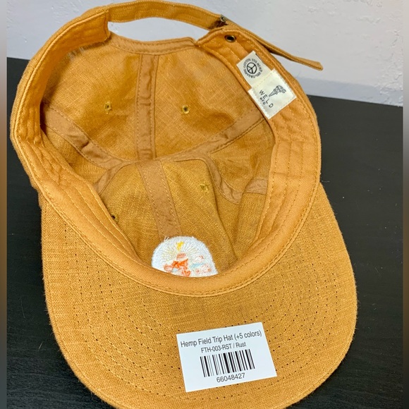NEW Original Sunshine Hemp Hat Baseball Cap Adult Adjustable. NWOT - Picture 6 of 7